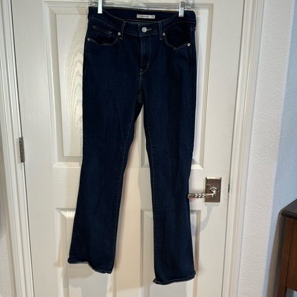 Levi’s classic boot cut jeans. Dark wash. Worn twice.